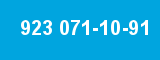 923 071-10-91